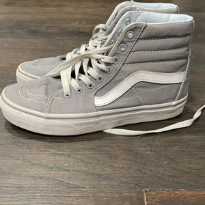 Gray Hightop Vans